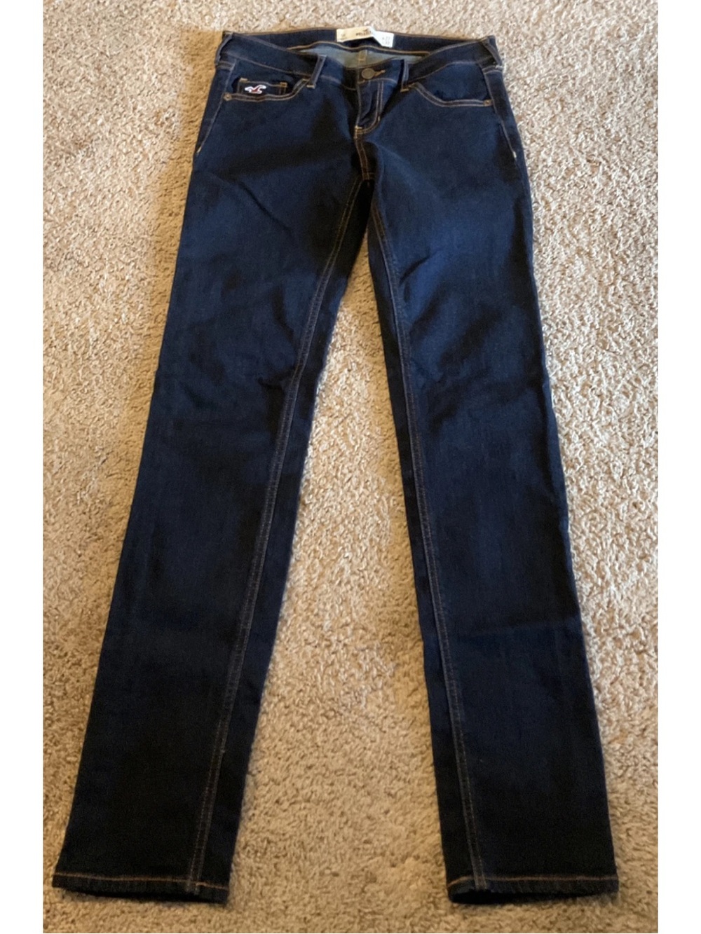 Hollister California Womens Blue Jeans 5R/27x33 EUC